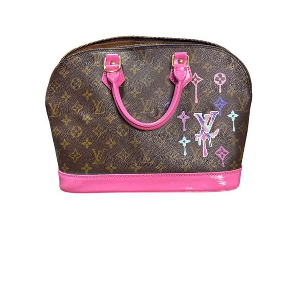 Louis Vuitton Alma expertly painted - Picture 1 of 7